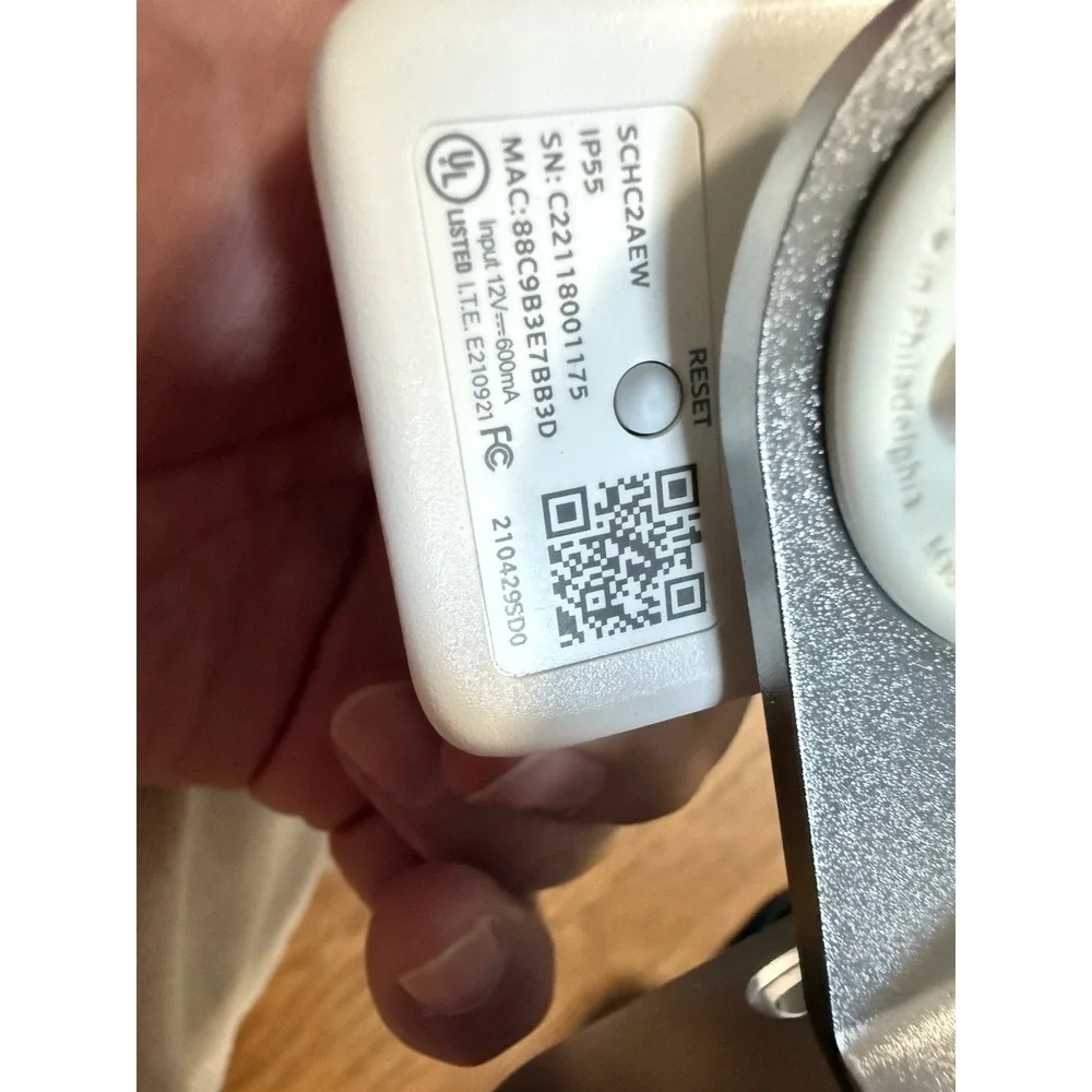 Cox XCam2 Security Surveillance WiFi Camera & XW4‎ Power Adapter